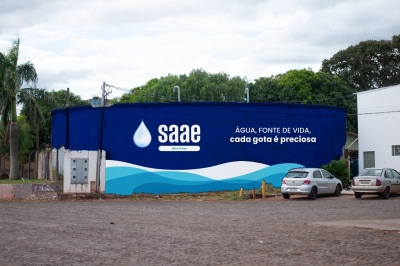 SAAE REALIZA PINTURA E MANUTENÇÃO DOS RESERVATÓRIOS DE ÁGUA